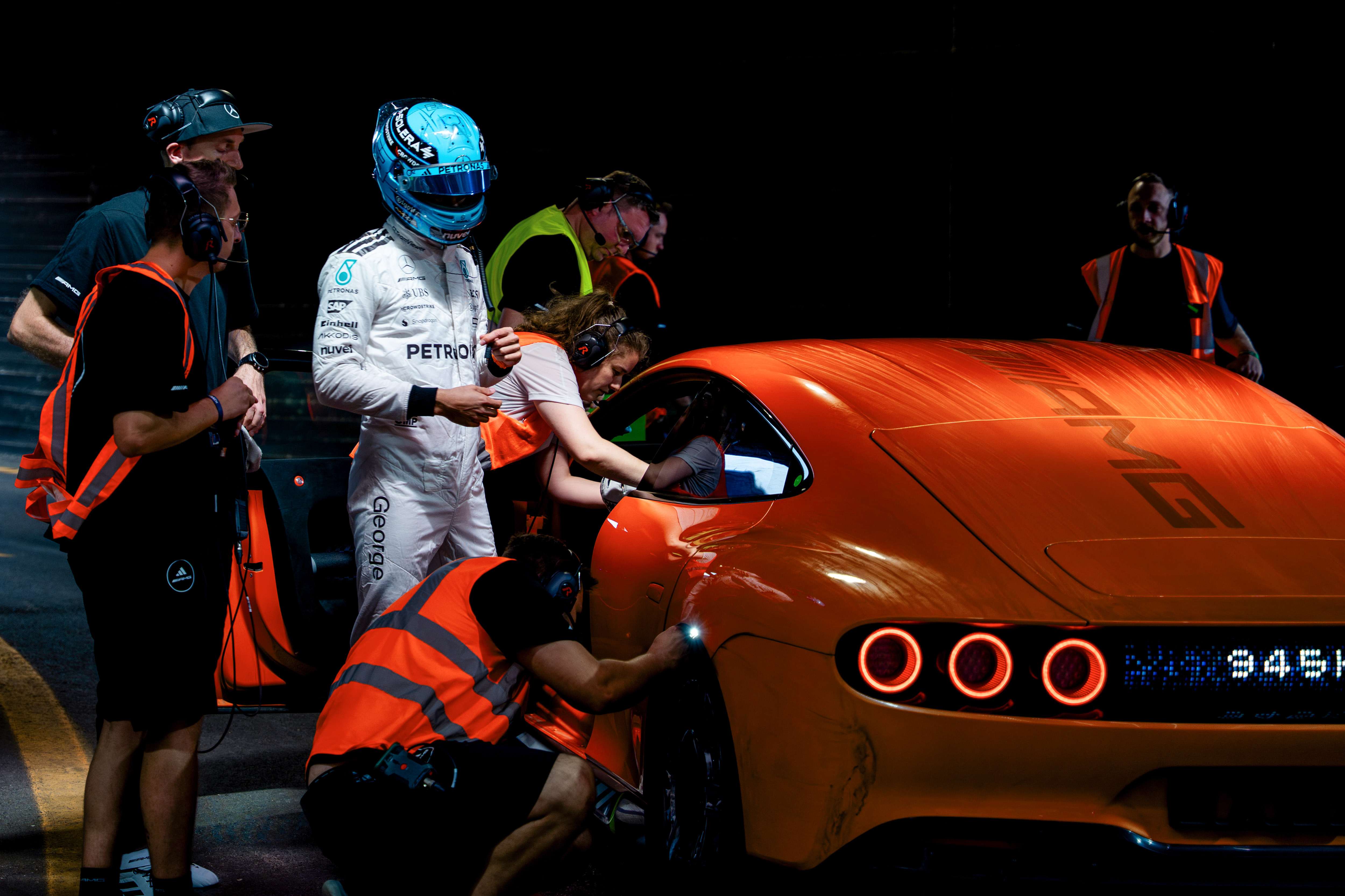 圖6、CONCEPT AMG GT XX 革命性電驅與冷卻科技，源自 F1